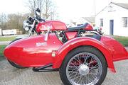 Royal Enfield Continental GT with Watsonian Meteor Sidecar Outfit